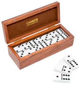 Deluxe Jumbo Size Double Six Dominoes Set