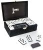 Jumbo Size Double Nine Dominoes Set - Two Tone Tiles