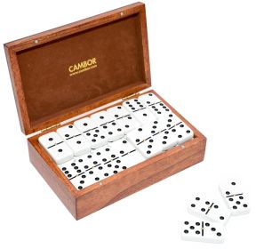 Deluxe Jumbo Size Double Nine Dominoes Set