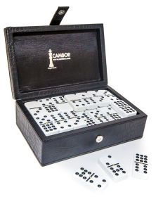 Cambor's Jumbo Size Double Nine Dominoes Set