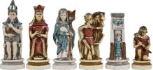 Cleopatra, The Queen of The Nile Chessmen & Master Board