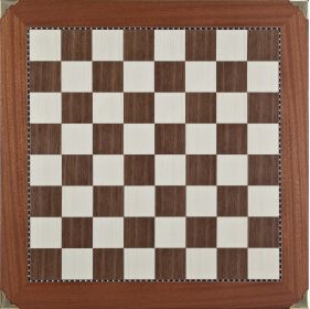 Champion Chess Board With Brass Corner