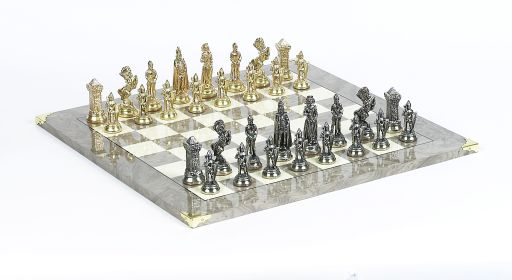 Victorian Chessmen & Superior Board