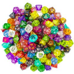 100+ Pack of Random Polyhedral Dice, Series II