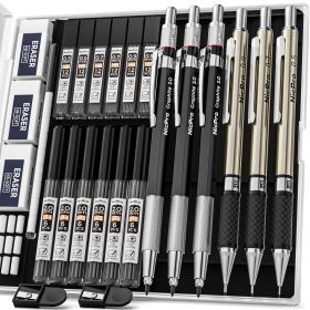 Nicpro 6 Pcs Mechanical Pencils Set