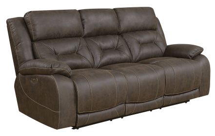 Aria - Power Recliner Sofa - Brown